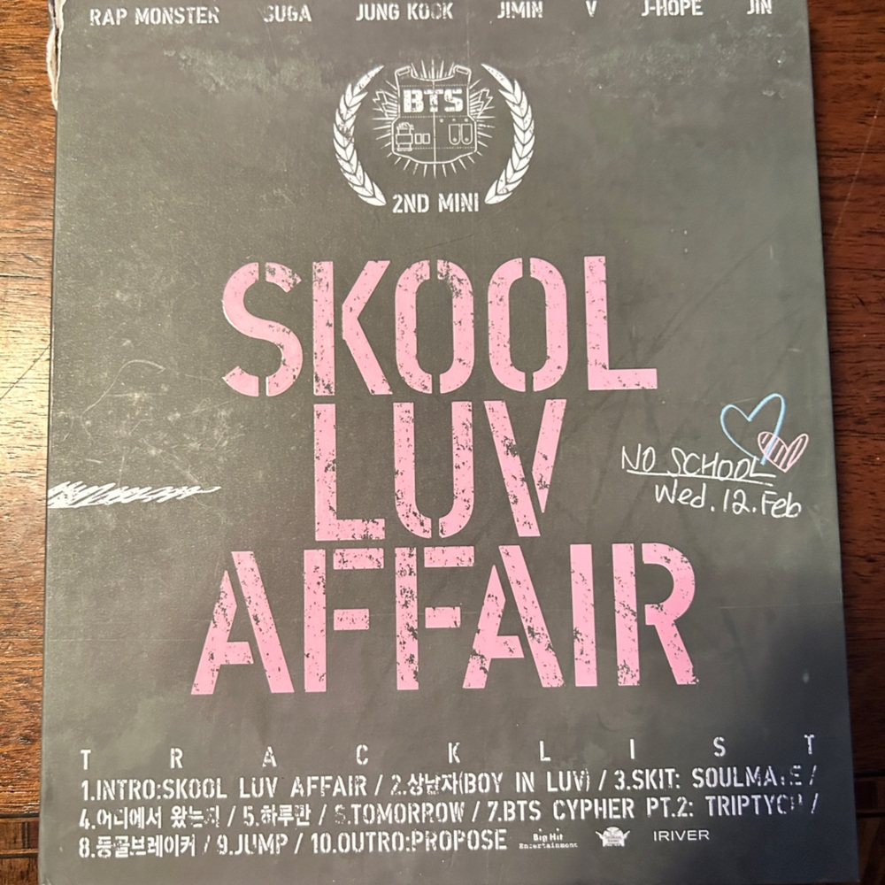 Skool Luv Affair BTS